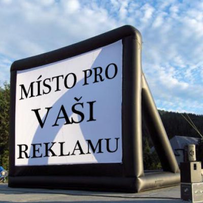 Mobilný nafukovacie billboard