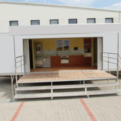 Prezentačný príves - mobilné pódium