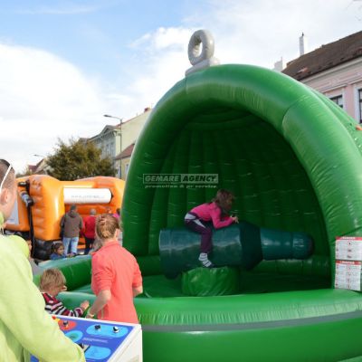 Rodeo fľaša v kontajneri