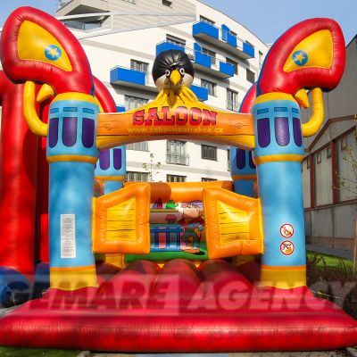 Skákací hrad Western