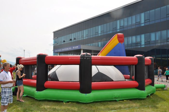 Futbalová nafukovacie horolezecká stena