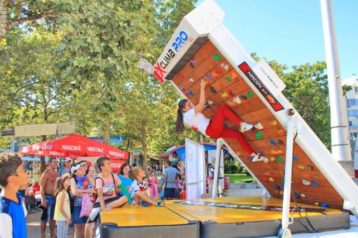 prenájom horolezecká stena