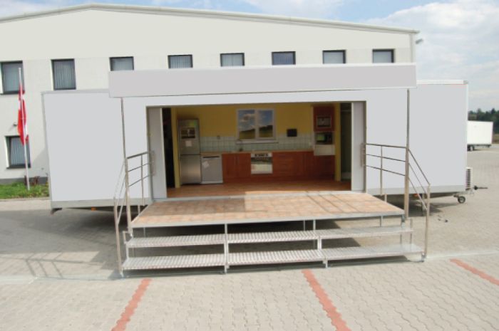 Prezentačné príves - mobilné pódium