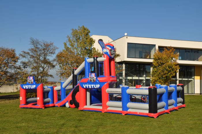 Prenájom atrakcie voľný pád Transformers