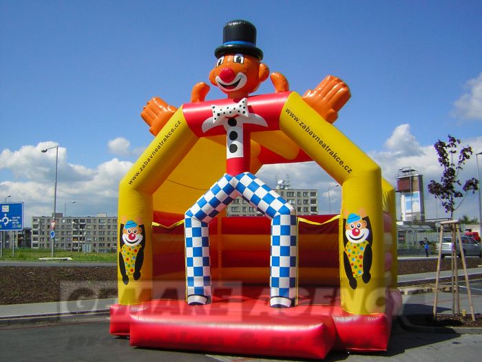 skákacie hrad Klaun