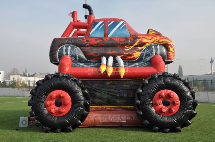 Skákací hrad Monster Truck