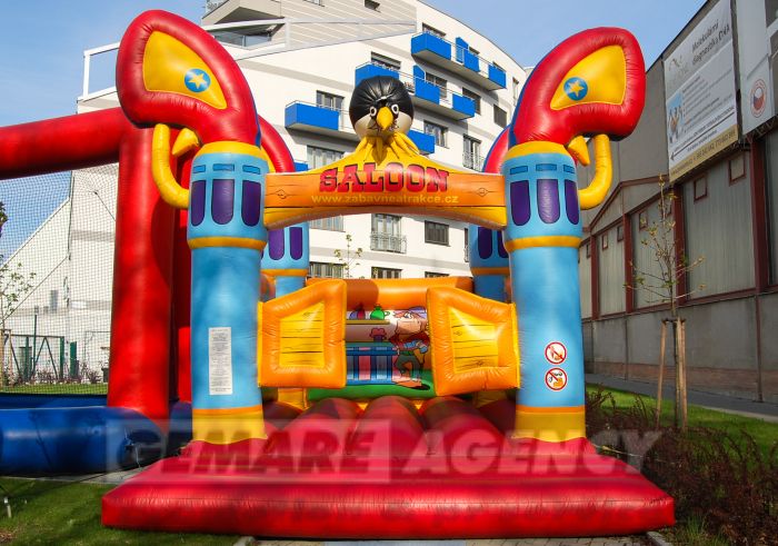 Skákací hrad Western