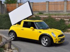 Mini Cooper Billboard