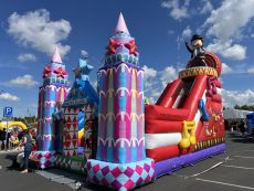 Prenájom nafukovacej atrakcie Cirkus