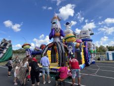 Požičovňa nafukovacia atrakcia Kosmodrom