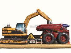 nafukovaci-atrakcia-stavebni-stroje