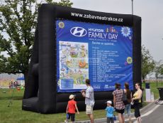 Mobilné nafukovacie billboard