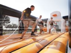 Bungee fotbal / bungee basketball