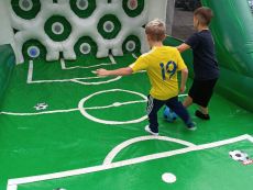 futbalová atrakcia pre deti