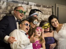 vianočný večierok fotobudka