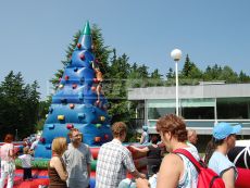 Horolezecká stena nafukovacie