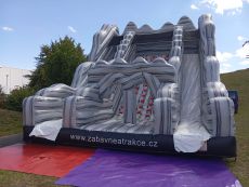 Prenájom nafukovacej horolezeckej stene so šmykľavkou Cliffhanger