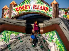 detská horolezecká stena