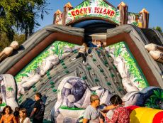 horolezecká stena pre deti