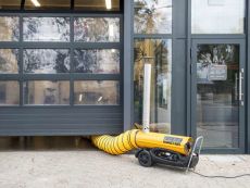 vyhrievaný párty stan