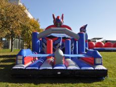 Prenájom nafukovacie opičie dráhy Superhrdinové Trenčín