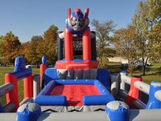 Prenájom voľný pád Optimus Prime