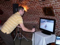 Simulátor lyžovanie 