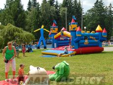 detské nafukovacie atrakcie k prenájmu