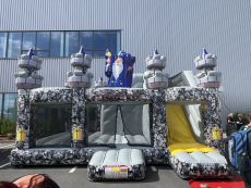 Skákací hrad Kúzelník so šmýkačkou