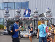 Skákací hrad Kúzelník so šmýkačkou