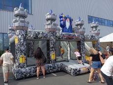 Skákací hrad Kúzelník so šmýkačkou