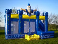 Skákací hrad Kúzelník so šmýkačkou