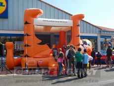 ponuka nafukovacích atrakcií