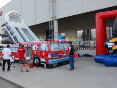 nafukovacia kĺzačka prenájom