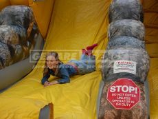 Nafukovacia šmýkačka Nákladiak