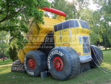 Nafukovacia šmýkačka Nákladiak