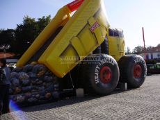 Nafukovacia šmýkačka Nákladiak