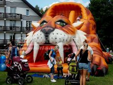 Nafukovacia šmýkačka Tiger