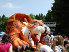 Nafukovacia šmýkačka Tiger